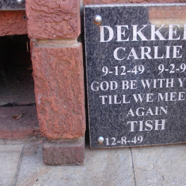 DEKKER Carlie 1949-1997