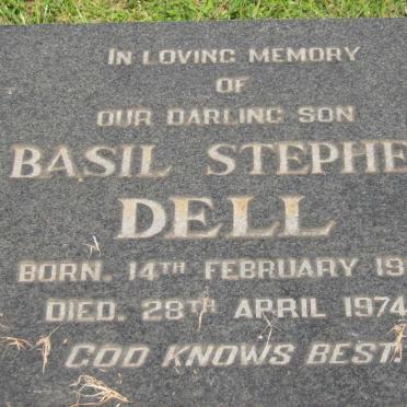 DELL Basil Stephen 1939-1974