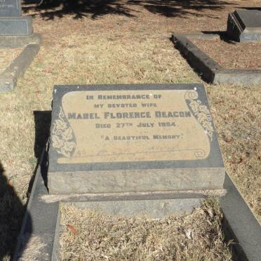 DEACON Mabel Florence -1954