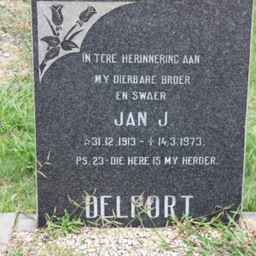 DELPORT Jan J. 1913-1973
