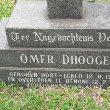 DHOOGE Omer 1903-1974