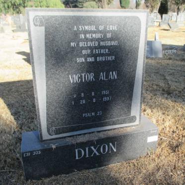 DIXON Victor Alan 1951-1997