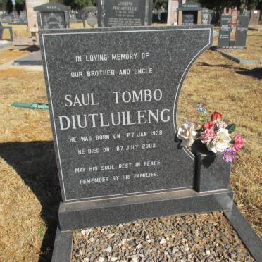 DIUTLUILENG Saul Tombo 1938-2003