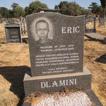 DLAMINI Eric 1976-2003