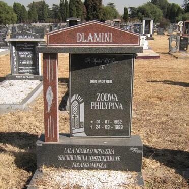 DLAMINI Zodwa Philypina 1952-1999