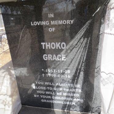 DLAMINI Thoko Grace 1957-1999