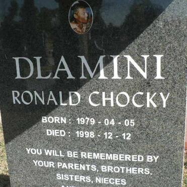DLAMINI Ronald Chocky 1979-1998