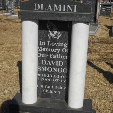 DLAMINI David Smongo 1923-2000
