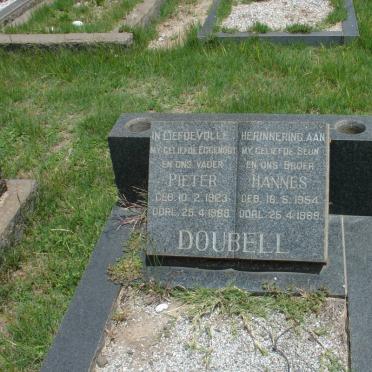 DOUBELL Pieter 1923-1969 :: Hannes 1954-1969
