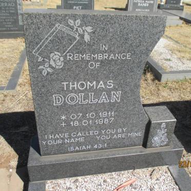 DOLLAN Thomas 1911-1987
