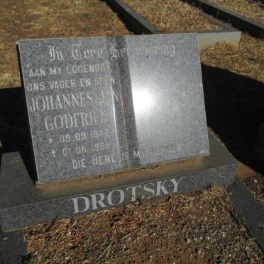 DROTSKY Johannes Jan Godfried 1942-1988