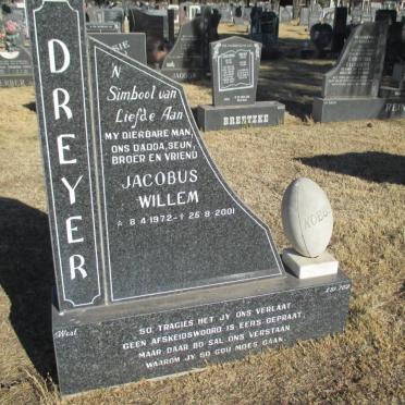 DREYER Jacobus Willem 1972-2001