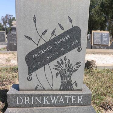 DRINKWATER Frederick Thomas 1921-1980