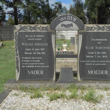 DYK Willem Abraham, van 1897-1957 &amp; Ellie Scheepers 1903-1976