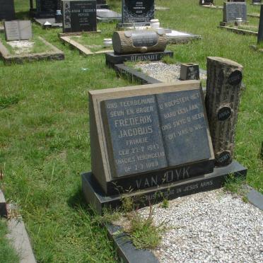 DYK Frederik Jakobus, van 1947-1969