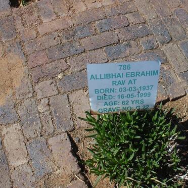 EBRAHIM Allibhai 1937-1999