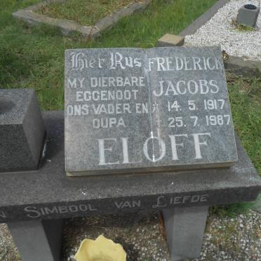 ELOFF Frederick Jacobus 1917-1987 &amp; Maria E.C. 1920-1972