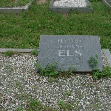 ELS Hendrina Johanna 1904-1979