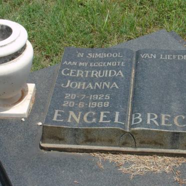 ENGELBRECHT Gertruida Johanna 1925-1968