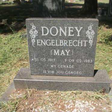 ENGELBRECHT Doney nee MAY 1917-1983