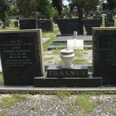 ERASMUS Louis Hendrik Albertus 1888-1964 &amp; Maria Margaretha Jacoba 1894-1982
