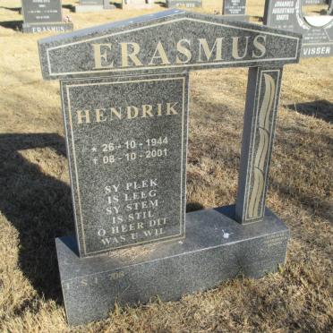 ERASMUS Hendrik 1944-2001