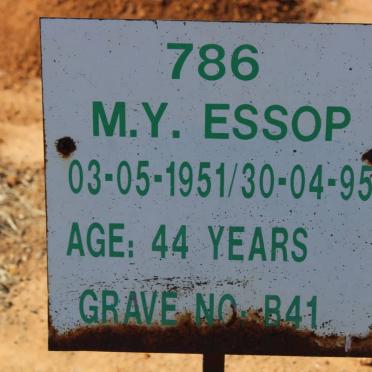 ESSOP M.Y. 1951-1995