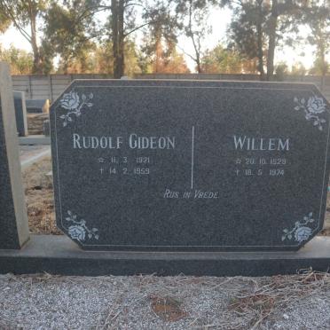ESTERHUIZEN Willem 1929-1974 :: BRITS Rudolf Gideon 1921-1959