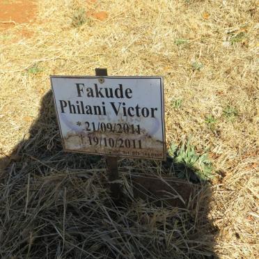 FAKUDE Philani Victor 2011-2011