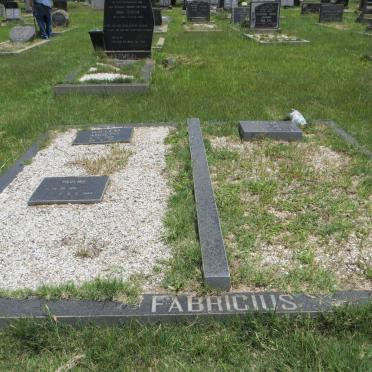 FABRICIUS Willem Adolph 1895-1972 &amp; Pauline 1891-1984 :: FABRICIUS Lucia 1956-1970