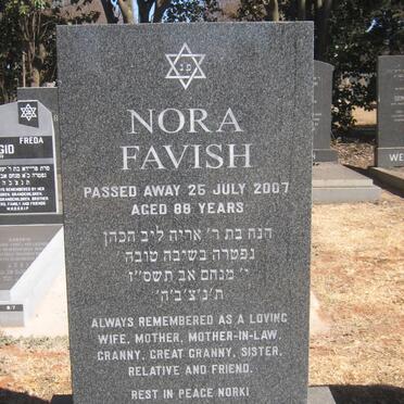 FAVISH Nora -2007