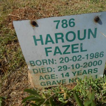 FAZEL Haroun 1986-2000