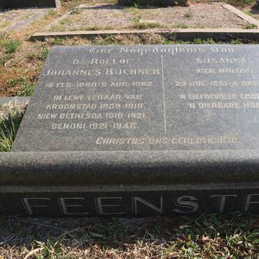FEENSTRA Roelof Johannes Buchner 1880-1962 & Susanna MULLER 1881-1962_1