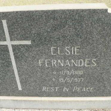 FERNANDES Elsie 1900-1937