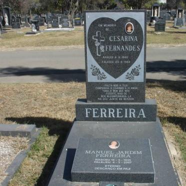 FERREIRA Cesarina Fernandes 1940-1993
