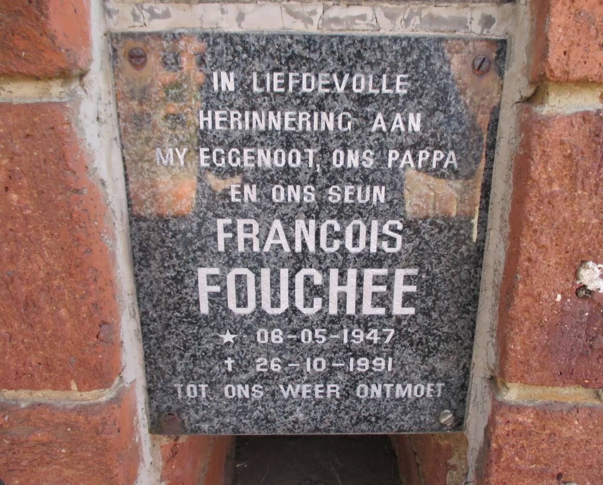 FOUCHEE Francois 1947-1991