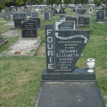 FOURIE Susanna Elizabeth 1923-1977