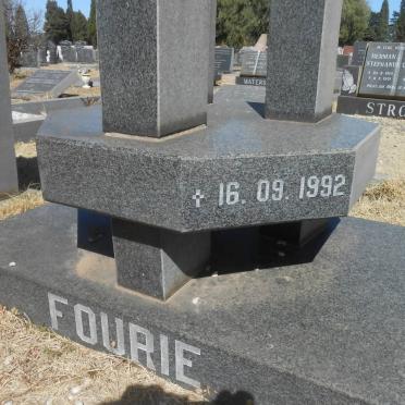 FOURIE Marie 1918-1992