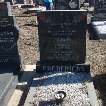 FREDERICKS Edward 1919-1995
