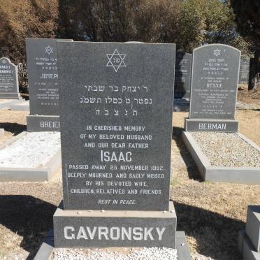 GAVRONSKY Isaac -1982