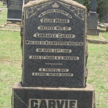 GARVIE Ellen Maude -1916