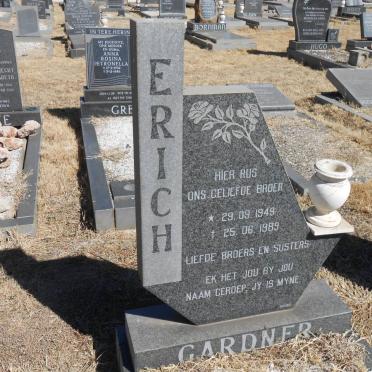 GARDNER Erich 1949-1989