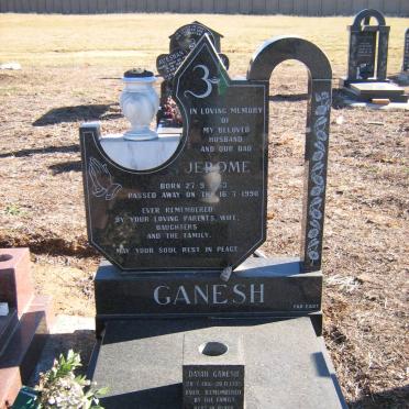 GANESH Dayah 1916-1995 :: GANESH Jerome 1953-1990