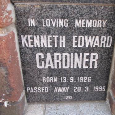 GARDINER Kenneth Edward 1926-1996