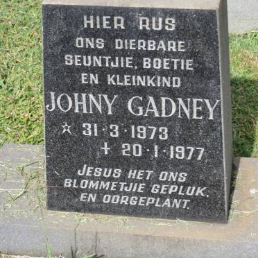 GADNEY Johny 1973-1977