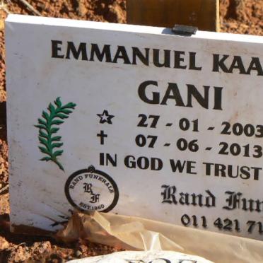 GANI Emmanuel Kaamil 2003-2013