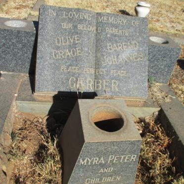 GERBER Barend Johannes &amp; Olive Grace