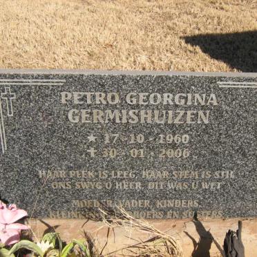 GERMISHUIZEN Petro Georgina 1960-2006