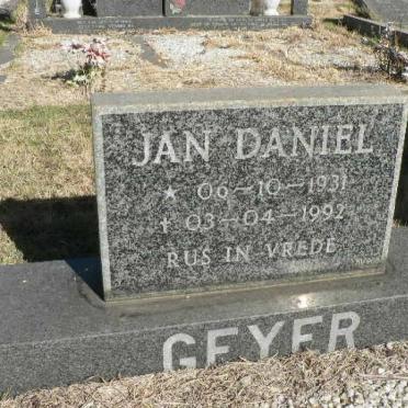 GEYER Jan Daniel 1931-1992