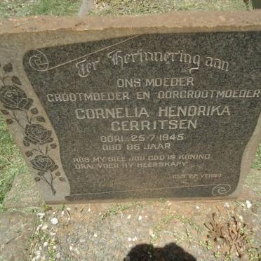 GERRITSEN Cornelia Hendrika -1945